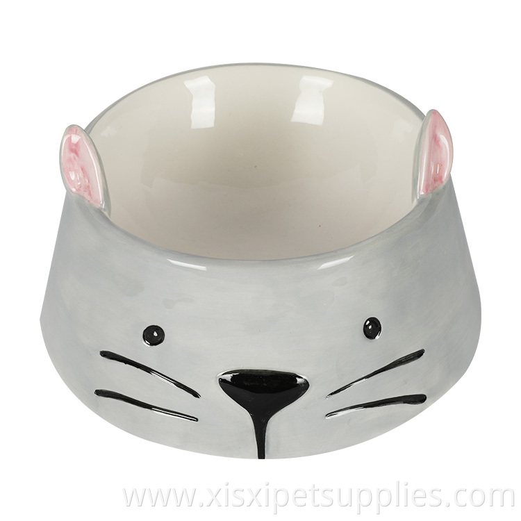 Newest Style Cheap Ceramic Pet Food and Water Bowls